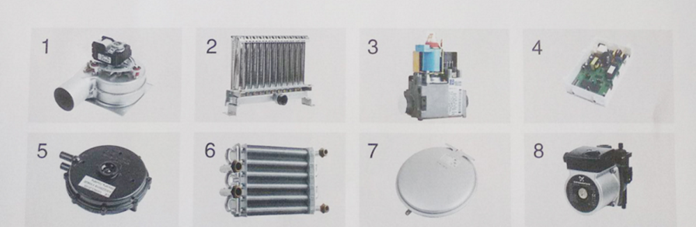 燃氣壁掛爐配件